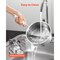 Saucepan with Steamer, Stainless Steel Saucepan with Glass Lid Multipurpose Nonstick